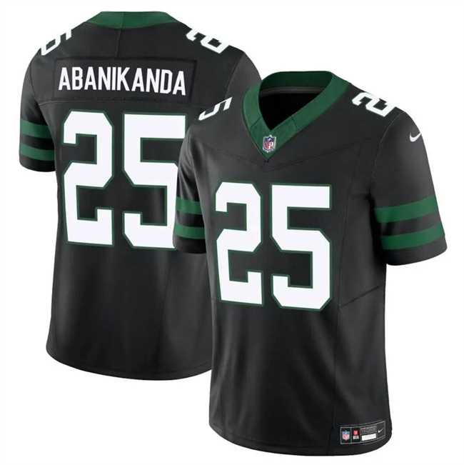 Men & Women & Youth New York Jets #25 Israel Abanikanda Black 2023 F.U.S.E Vapor Untouchable Limited Football Stitched Jersey,We sell and wholesale Men & Women & Youth New York Jets #25 Israel Abanikanda Black 2023 F.U.S.E Vapor Untouchable Limited Football Stitched Jersey on line form chian!